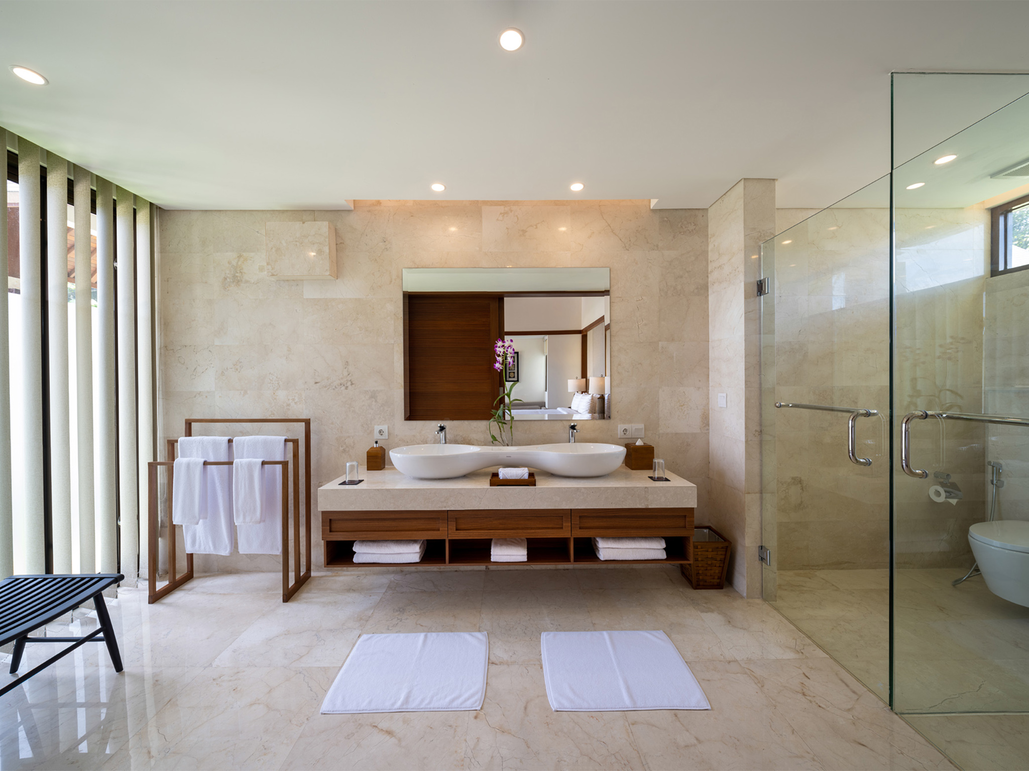 Villa Kailasha - Luxurious bathroom - Villa Kailasha, Tabanan, Bali